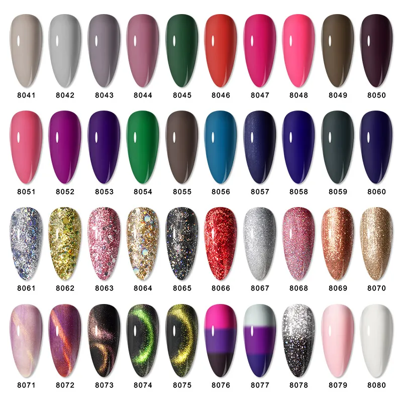 8ml Nail Polish nail polish Varnish Paint Semi Permanent Nails Art Gel Nail Polish For Manicure Set Need LED/UV Lamp Gel