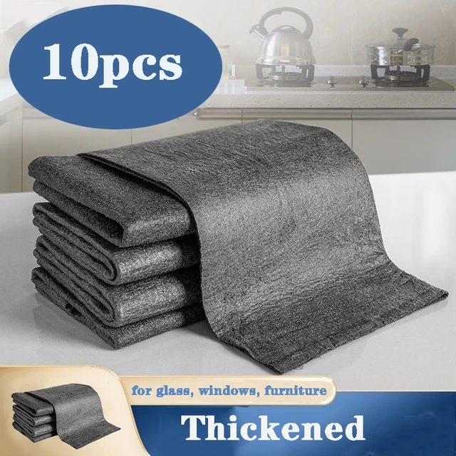 Thickened Magic Cleaning Glass Cloth Streak Free Reusable Microfiber Cleaning  Cloth All-Purpose Towels for Windows Glass