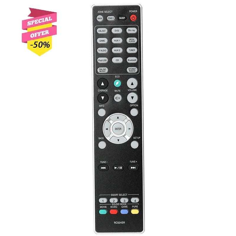 Telecomando Rc024Sr Per Marantz Av Sr5008 Sr5009 Sr5010 Sr5011 Sr6008 Sr6009 Sr6010 Sr6011 Nr1605 Nr1606 Nr1607 Nr1605/Fb