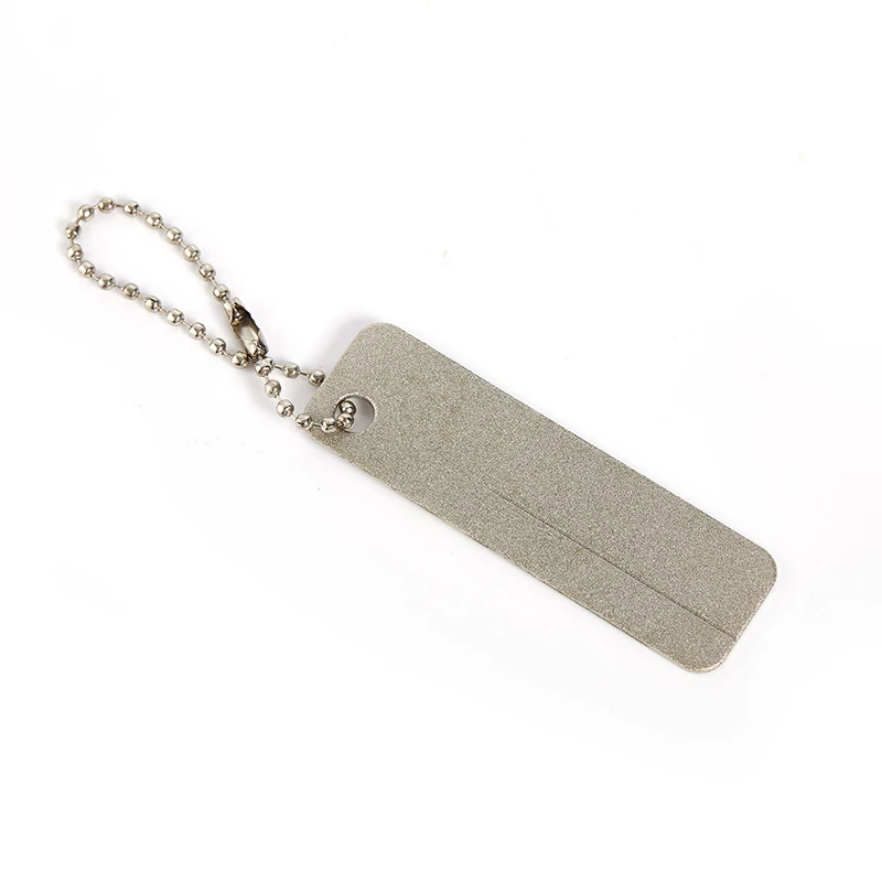 Fishing Hook Sharpener Portable Diamond Sharpen Tools Knife Whetstone