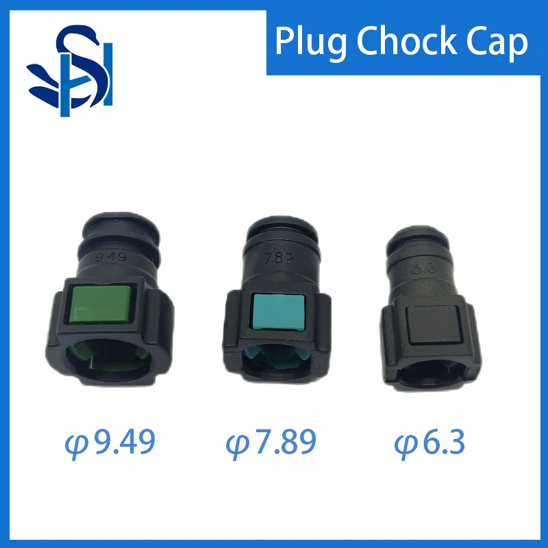 Hose Coupler 6.30 7.89 9.49 Plug Chock Cap Auto Fuel Line Quick Connector