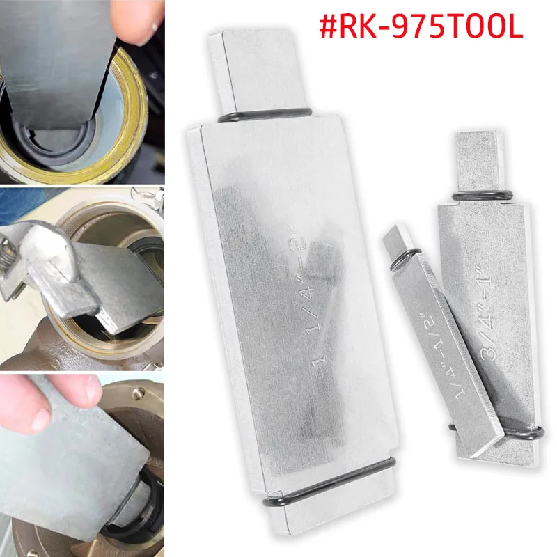 

RK-975TOOL 1/4" - 2" Check Seat Removal Tool Kit Fit for Zurn Wilkins Models 950XL 950XLT 950XLT2 975XL and 975XL2