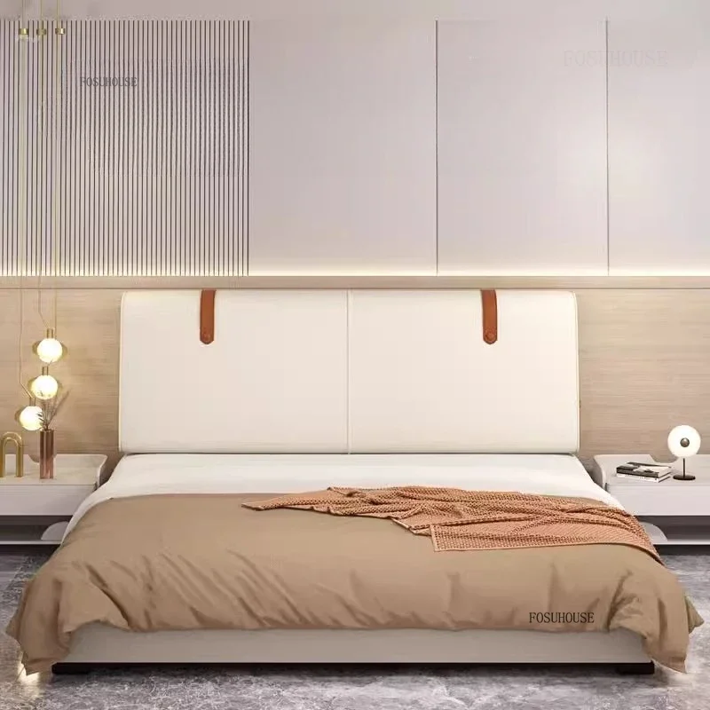 Personalized Double Headboards for Hotels Cat Paw Leather Design Headboard Modern Soft-covered Bedroom Furniture for Bedside