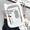 Cat Ear Card Cover Student Card Cover Bus Meal Card Cover Work ID Badge Brand Protection Cover to Prevent Loss 4
