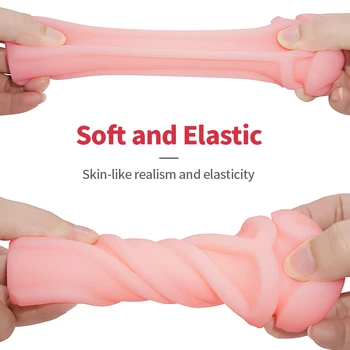 16cm Anime Penis Pump Sex Toys for Men Realistic Vagina Mouth Real Pussy Cock Enlargement Male Masturbator Machine Adult Erotic 4