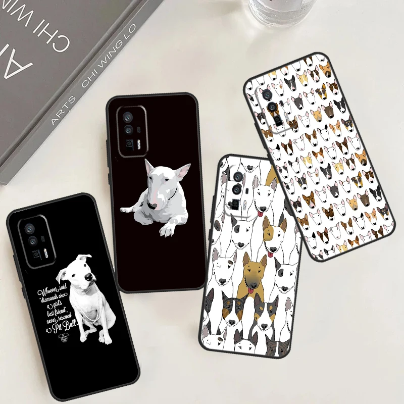 English Bull Terrier Per Poco X6 Pro M6 X3 X5 F3 F5 M5S Cover Per Xiaomi 13T 12T 11T 14 Pro 12 13 Lite Case