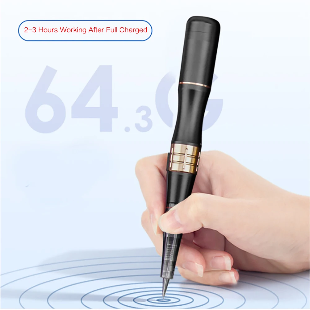 Wireless Using PMU Machine For Semi Permanent Makeup Embroidery Tattoo Microshading Machine