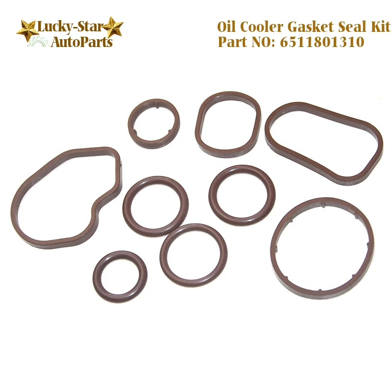 NewOilCoolerGasketSealSet6511801310A6511801310ForMercedesW204