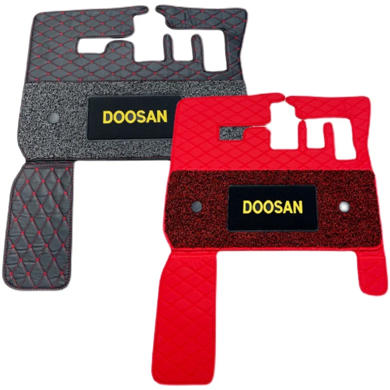 

Free Shipping Doosan Wheel Excavation Special Foot Pad Dx55/60 /150w /210w-9c-Eco Cab Carpet Silk Ring Floor Mats