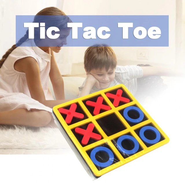 1 conjunto diário tic-tac-toe seguro tic-tac-toe jogo mini placa não  pegajosa tic
