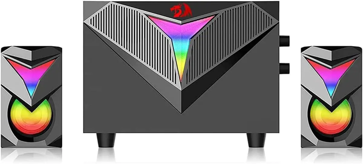 Redragon GS700 Toccata, 2.1, RGB 컴퓨터 스피커 | 레드-GS700