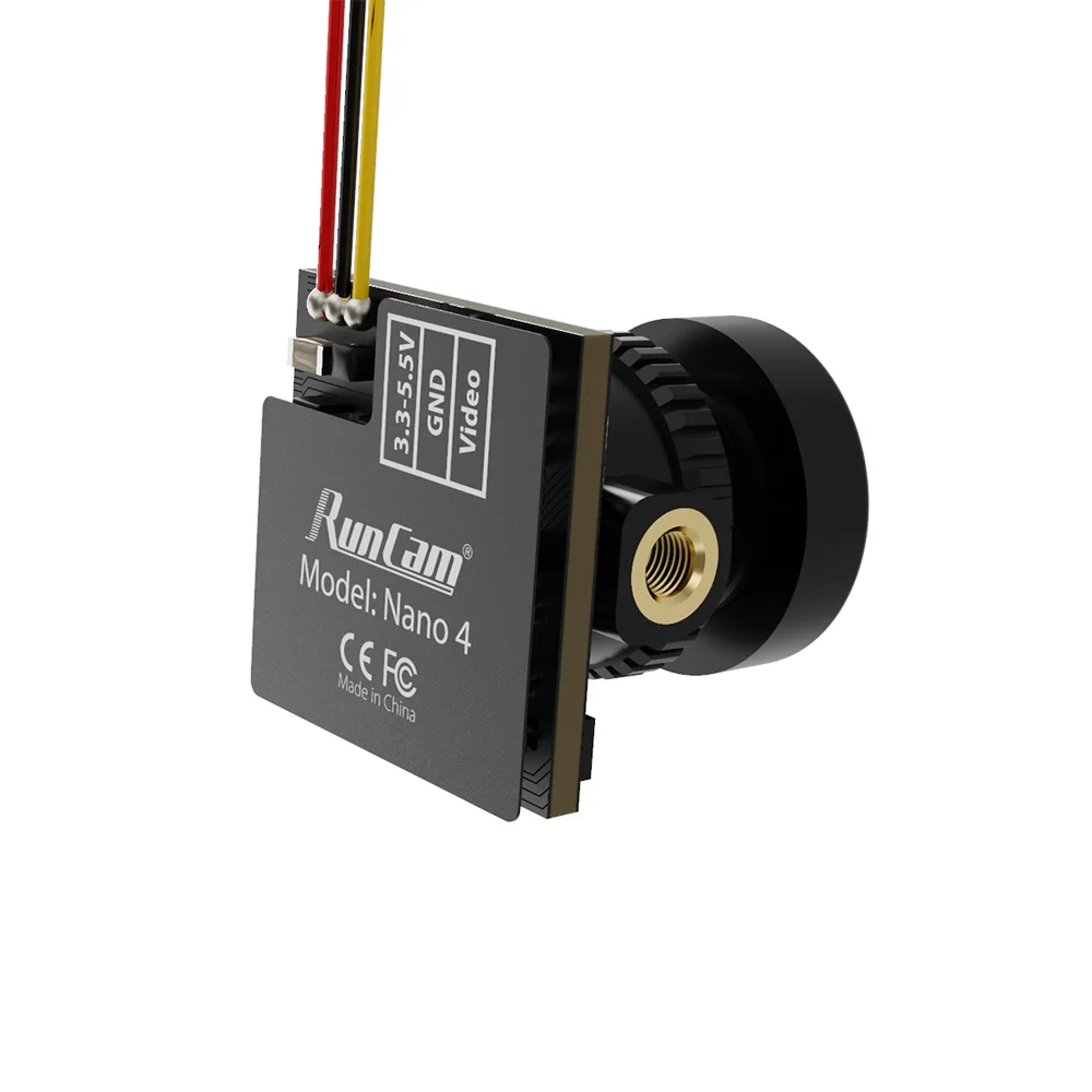 RunCam Nano 4 800TVL 1/3'' CMOS FPV Camera Low Light Night Vision NTSC/PAL For FPV Drone Acccessories thumbnail 5