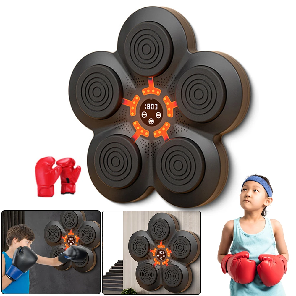 Kid Adult Smart Music Boxing Training Machine Boxing Fitness Trainer