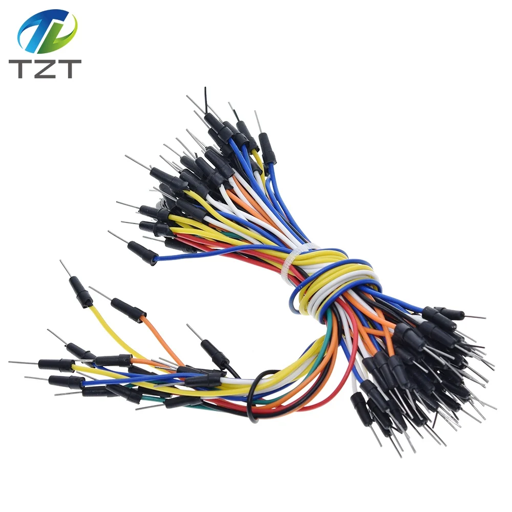 1 PACK 65 Stück Jump Wire Kabel Stecker auf Stecker Jumper Wire für Arduino Breadboard