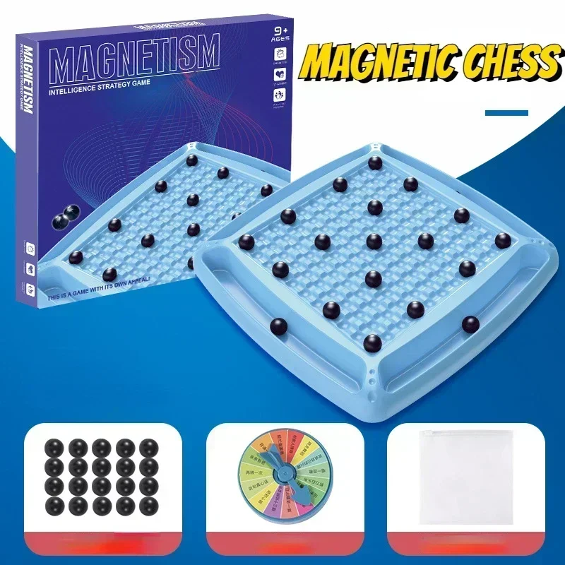 Folded magnetic analysis chess set 6.70 X 6.70 : Chess Shop Online