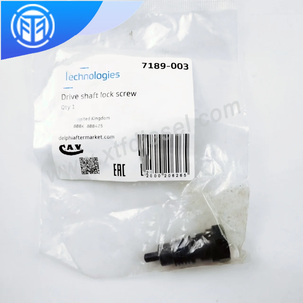 High quality 7189-003 Drive shaft lock screw 100% original DALPHI 7189-003 lock screw