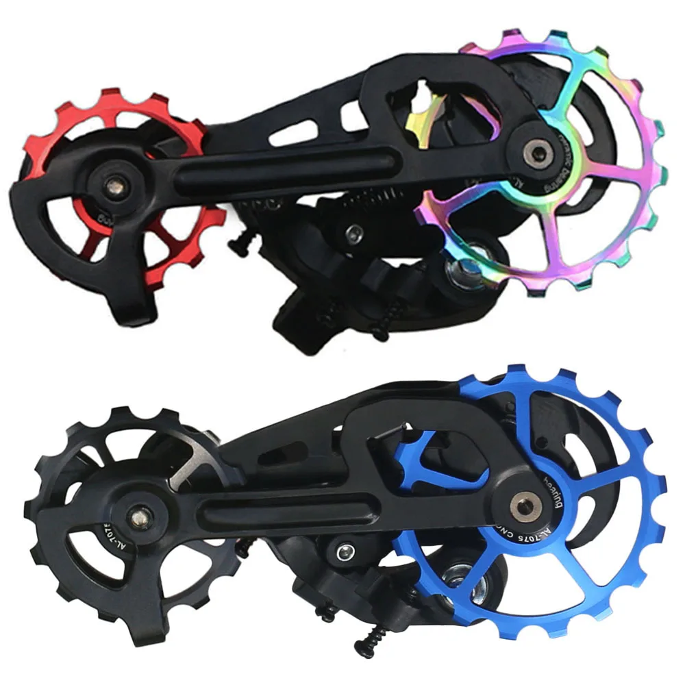 10T 11T 12T 13T 14T 15T 16T 17T MTB Road Bike Rear Derailleur Pulley Roller Ceramic Bearing Guide Jockey Wheel For Shimano Sram bike derailleurs