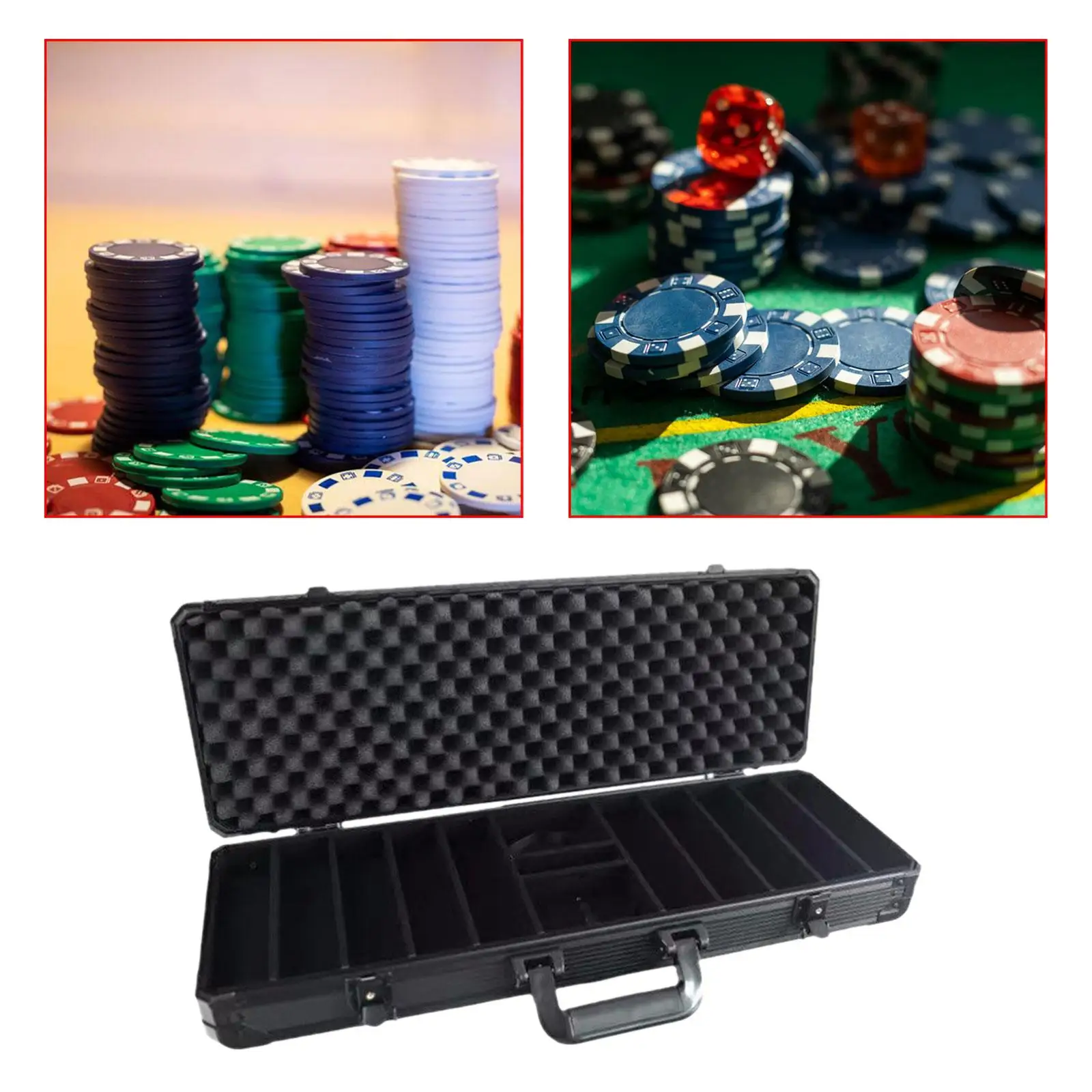 Chip Case Storage Container Professional Chip Carrier for Storage