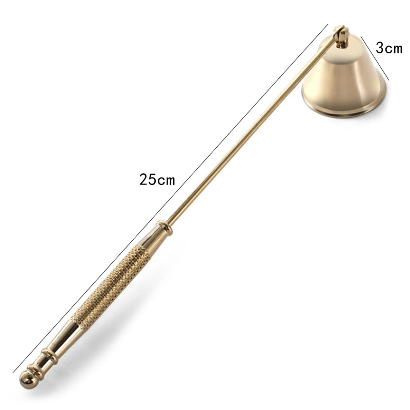 4-colors Bell-shaped Candle Fire Extinguisher Vintage Stainless Steel
