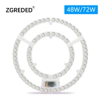 Led Panel 220V Ceiling Light Replacement Led Module 72W Round Circle Light Panel Board 6000K/4000K Module For Ceiling Fan Lights 1