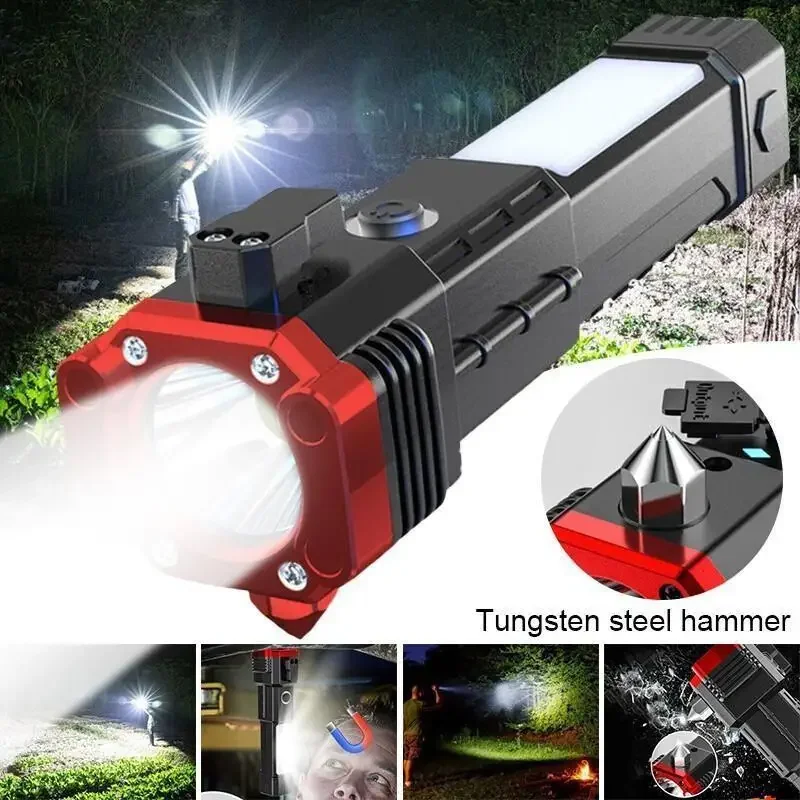 Rechargeable LED Flashlight Tactical Torch