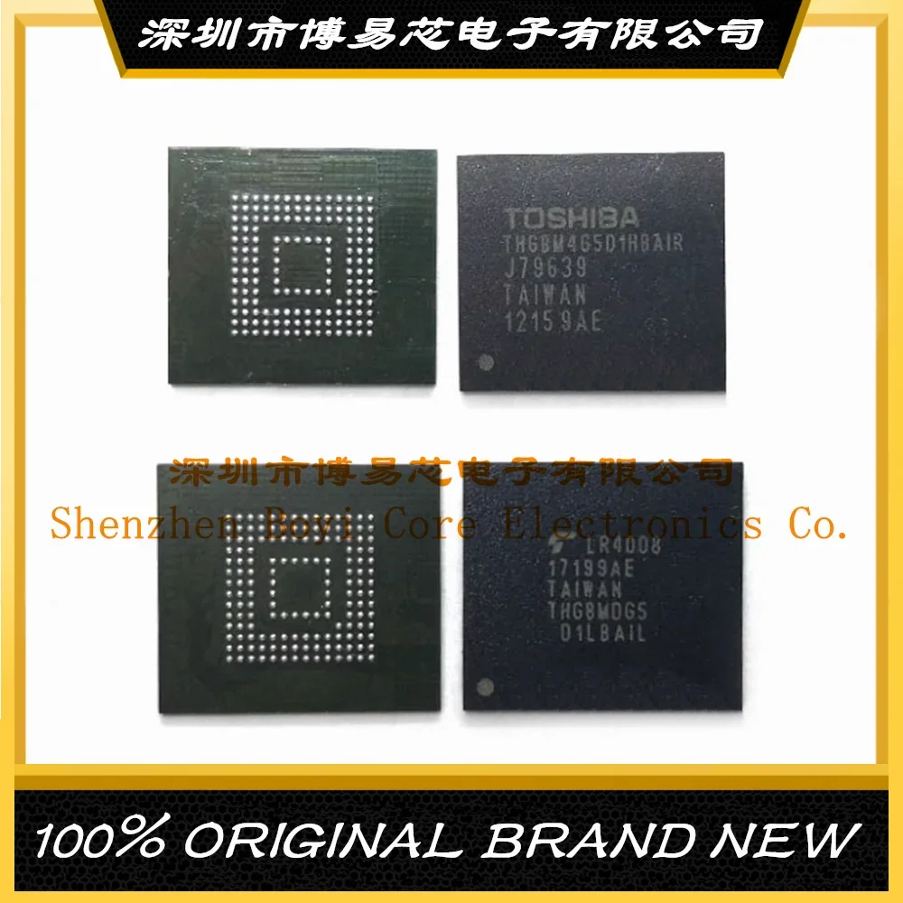 3pcs brand new sdin8de2 16g sdin8de2 bga153 emmc 4 5 16gb font chip ic good quality in stock THBMDG5D1LBAIL THGBM4G5D1HBAIR mobile phone chip 153 ball 4G emmc font library