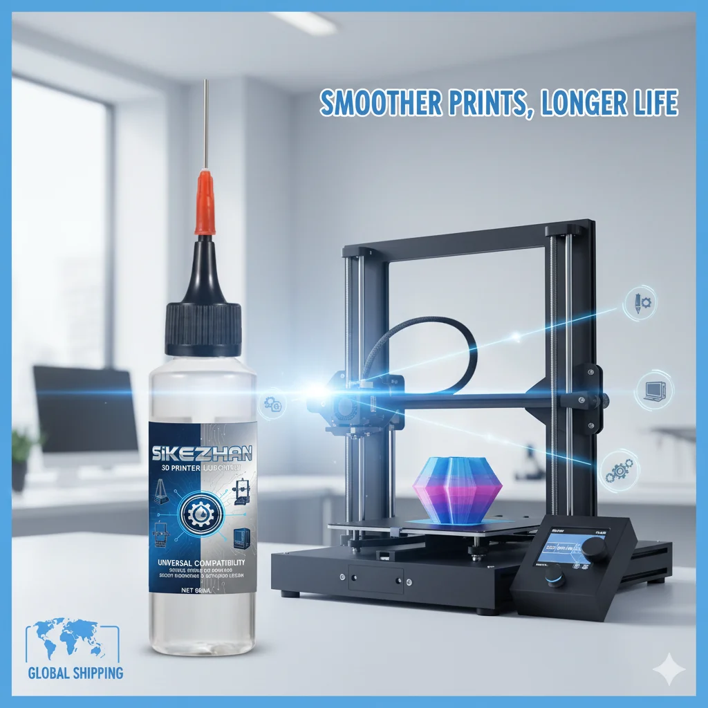 3D-Drucker-Schmieröl – Präzisionsschmiermittel für Linearschienen, Schrauben und Lager, reduziert Reibung und Lärm – Detail 2