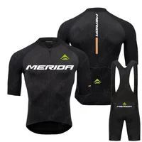 Merida Men short sleeve Jersey Summer Cycling sets Mountain Bike Shirt Breathable Bicycle Clothing Ropa Ciclismo MTB uniform 1