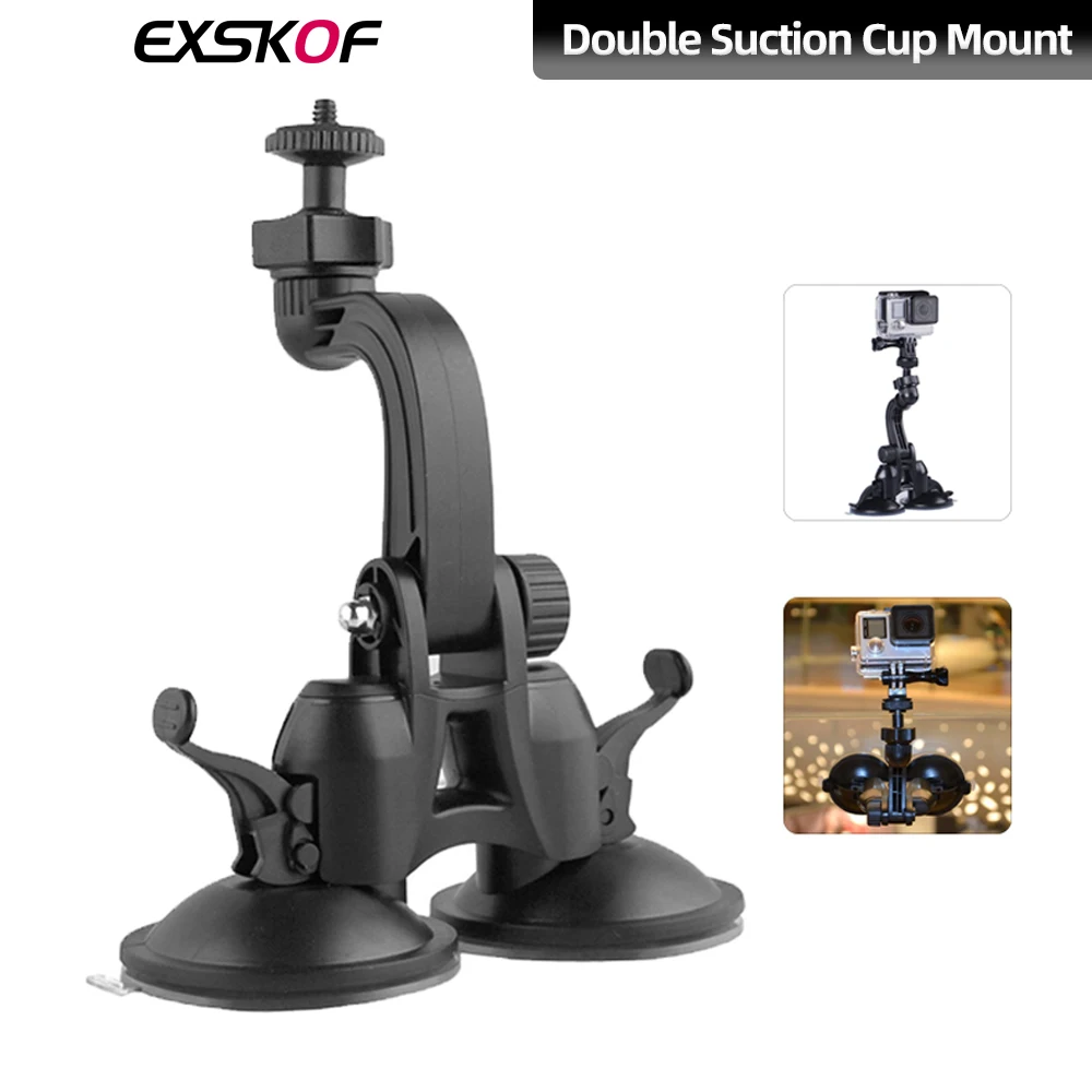 HEBEOT Zuignap Flat Mount Zuignap Mount Kit, Aluminium Zuignap Mount