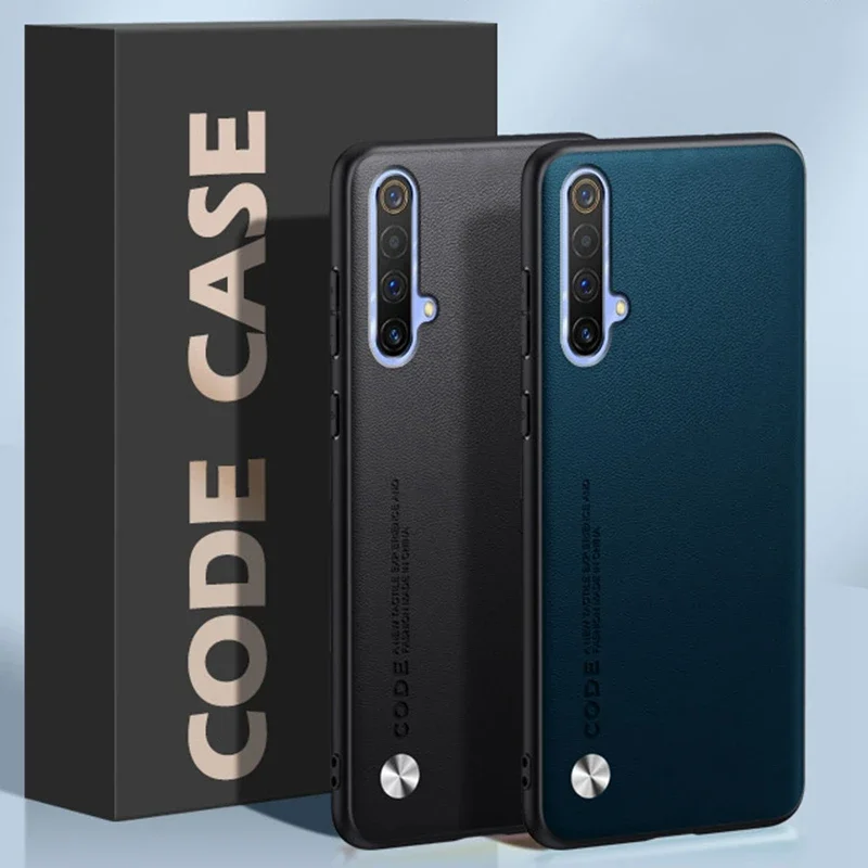 Luxury Leather Shockproof Phone Case - Protective Silicone Cover