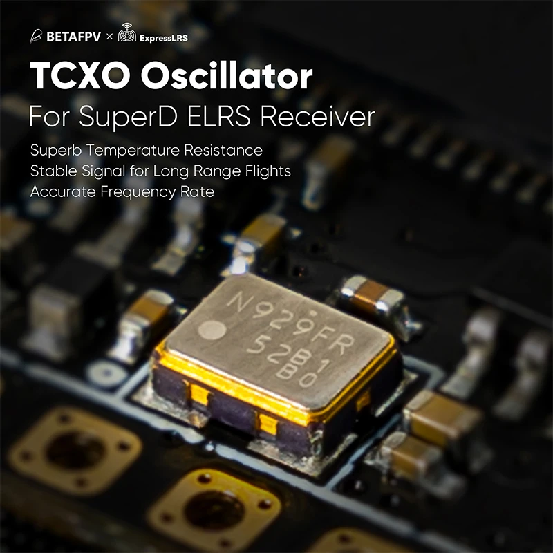 BETAFPV SuperD ELRS 2.4G ̹Ƽ ù ExprssLRS RX 2T ׳ TCXO IN, RC FPV Ÿ  Ÿ п, 1 , 2 , 3 , 5 
