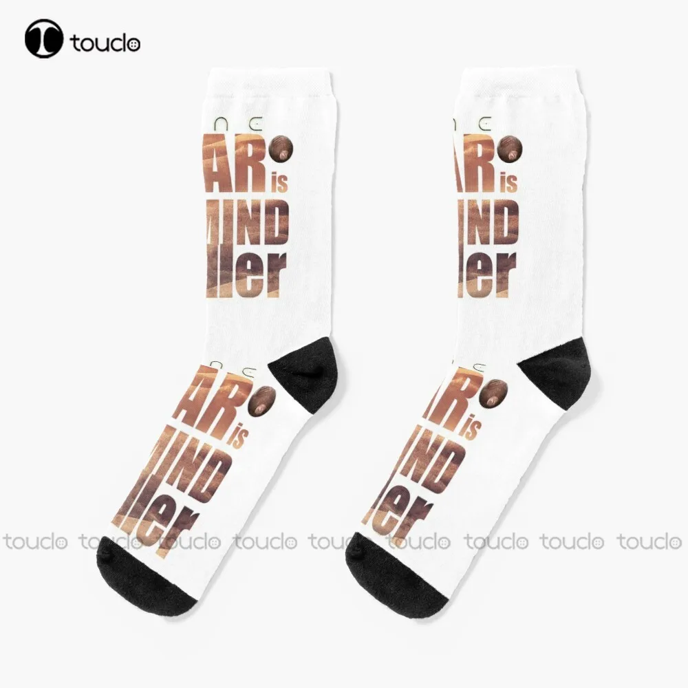 

Dune 2020- Fear Is The Mind-Killer Socks Tall Socks For Women 360° Digital Print Design Cute Socks Christmas Gift New Popular