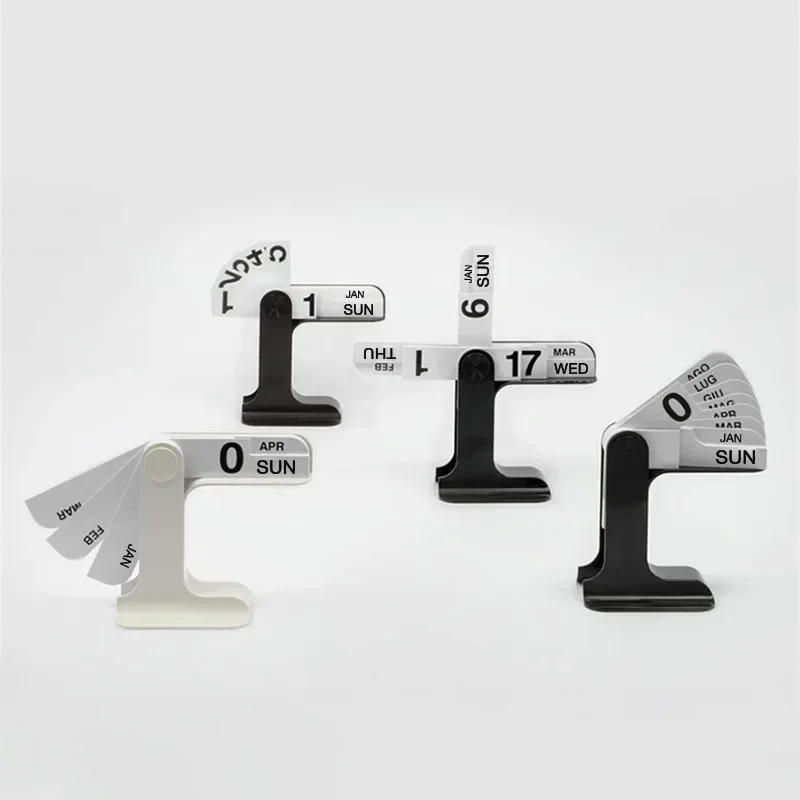 Desk Calendar INS Design Desktop Calendar Flipping Calendar Creative Simple Modern for Living Room Decoration Office Stationery 2025
