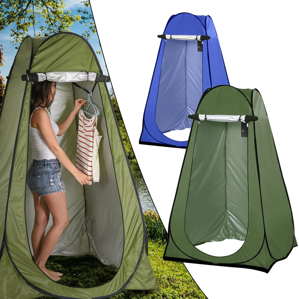 Binwe Pop-up Spogliatoio Tenda Privacy Installazione Facile Tenda per Doccia Esterna Toilette da Campeggio Riparo Pioggia per Spiaggia da Campeggio 