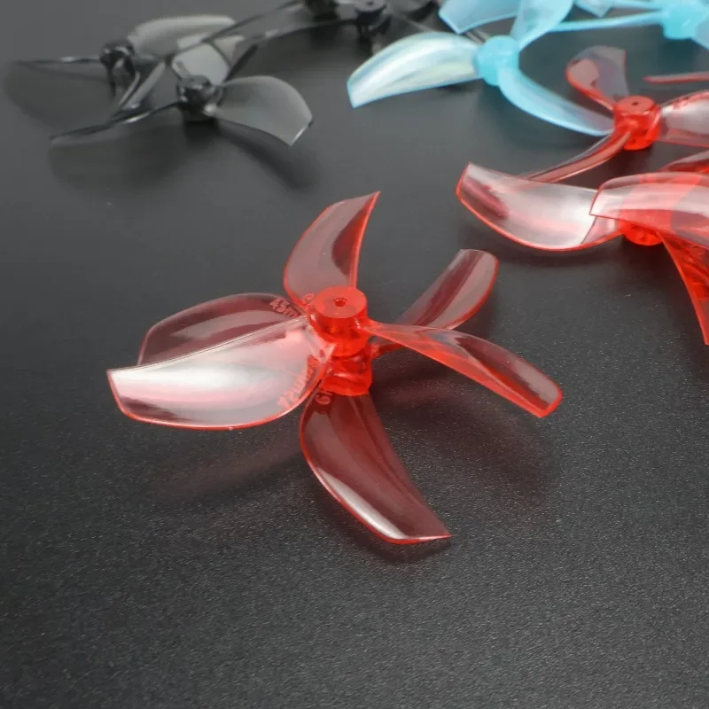 8PCS Gemfan 45mm 3-Blatt PC Propeller T-Mount 1mm 1,5mm 0805 Motor Für FPV RC Freestyle Tinywhoop Drohnen MOBULA 7 Requisiten
