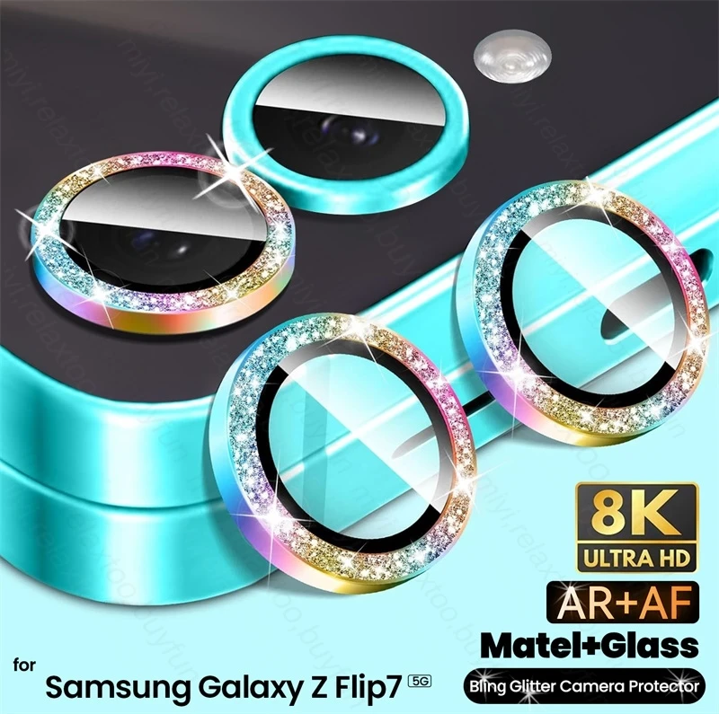 Gitter Diamond Camera Glass Protector with Alloy Ring Lens Guard