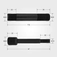 SYK-8A/SYK-8B Large Pull Rod Small Pull Rod Hydraulic Hole Punch Tool Hole Puncher Hydraulic Hole Opener Accessories 2
