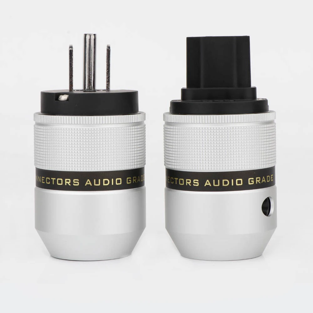 HIFI 전원 플러그, US/EU 커넥터 잭, IEC C15 Ac 전원 코드, 메인 전원, EU/US 오디오 애호가 DIY 케이블