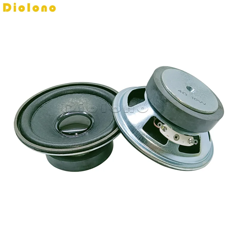 4Ohm 10W Loudspeaker Diameter 77MM 3inch Round Speaker 50MM External Magnetic Cone Black Paper Cap Height 32MM speaker bluetooth