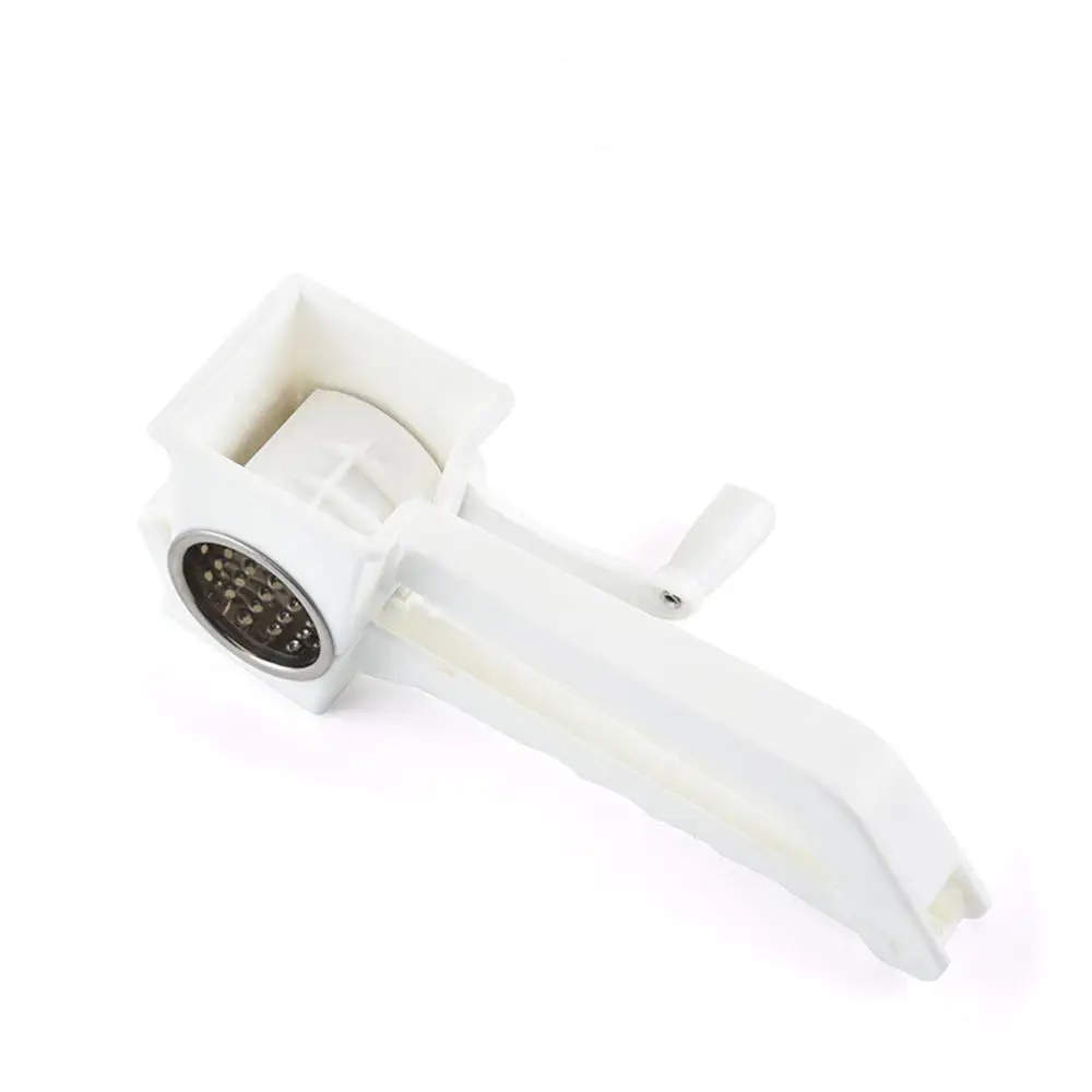 Description Picture 6 of item1Pcs Stainless Steel Cheese Grater Cheese Cutter Rotary Hand-Cranked Multifunction Grater Slicer Kitchen Tools