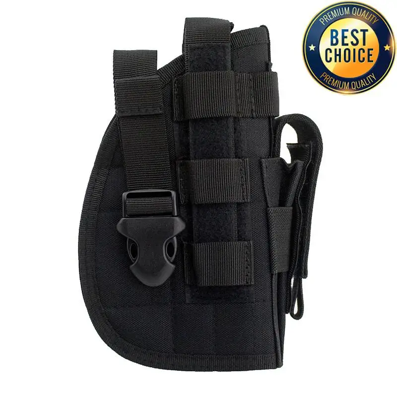 Nylon Tactical Pistol Holster for Right Hand