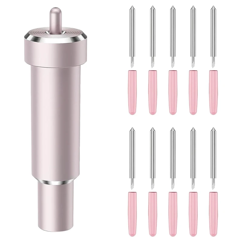 Deep Cut Blade For Cricut Maker 3/Maker/Explore 3/Air 2/Air/One/Venture,60&deg;Deep Point Blade And Housing