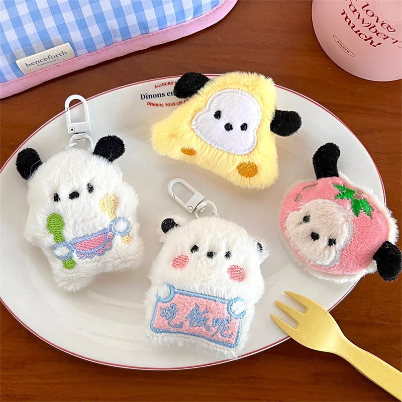

Плюшевый брелок для ключей Sanrio, искусственная кожа, украшение для сумки, игрушка для девочек