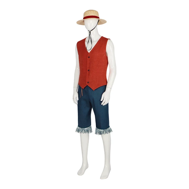 Capa Kimono One Piece Luffy Com Faixa