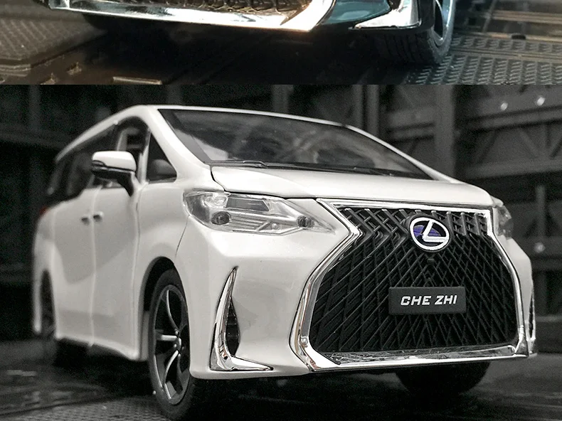 1/24 LEXUS LM300h（カスタム品） 1:24 Key version LEXUS LM300 MPV Diecast Model Simulation