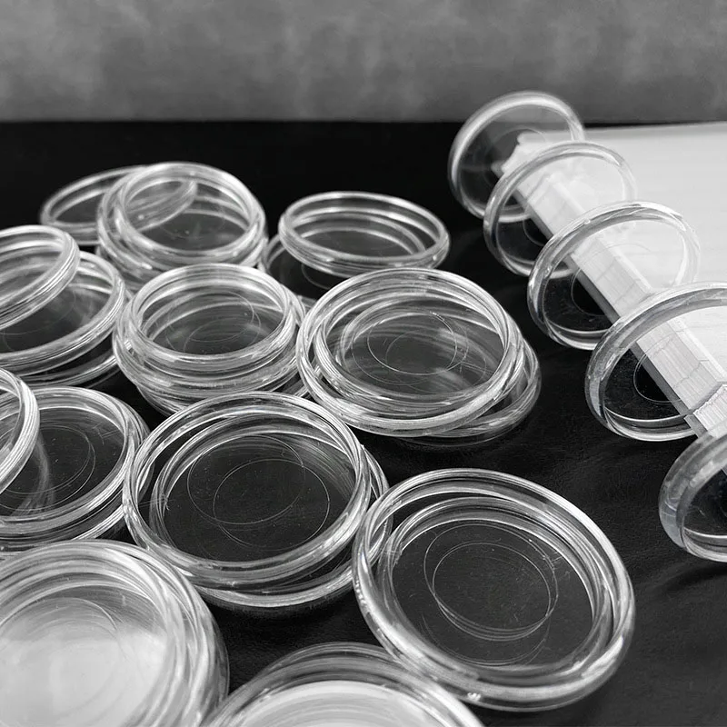 Ring Mechanism for Fromthenon Binder Notebook Plastic Disc Rings 18/24/28/32/38mm Ultra Transparent Mushroom Hole Planner