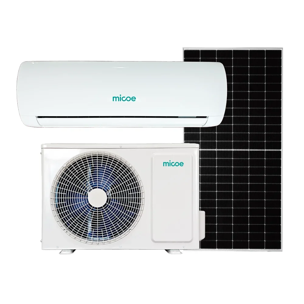 Micoe Home Appliances Solar Hybrid Air Conditioner CE Certified Solar Grid Powered Air Conditioner 1hp 1.5hp 2hp 3hp 3