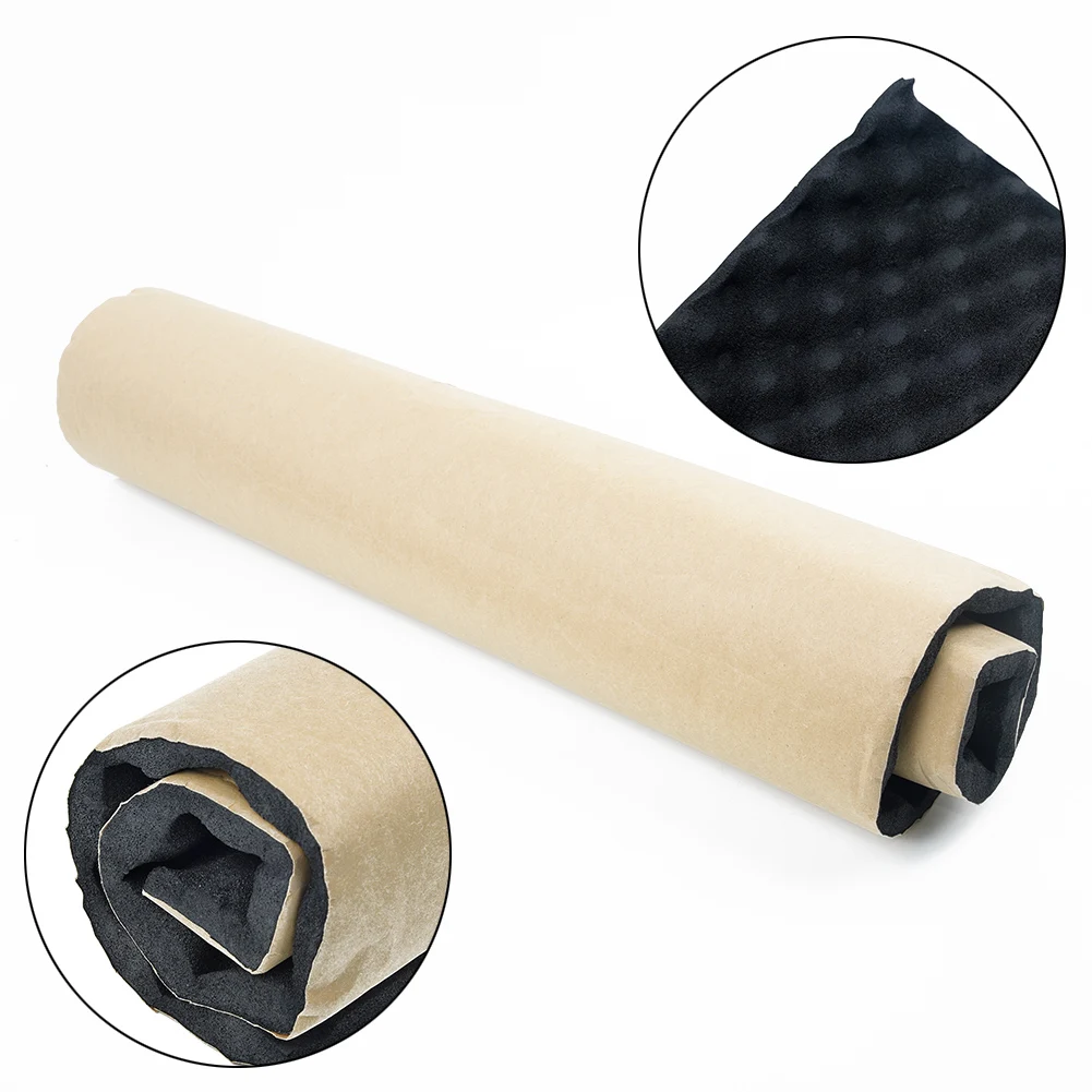 

Noise insulation Mat Foam Car Proofing Carpet Dampening Black Sound Pad Acoustic 50*50*2cm High quality Reliable Durable