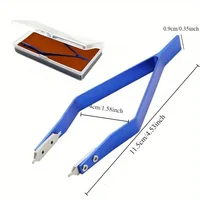 Pince à épiler professionnelle en acier inoxydable de Type V, outil de retrait de barre à ressort de précision pour montres, Bracelets et réparation de bijoux 3