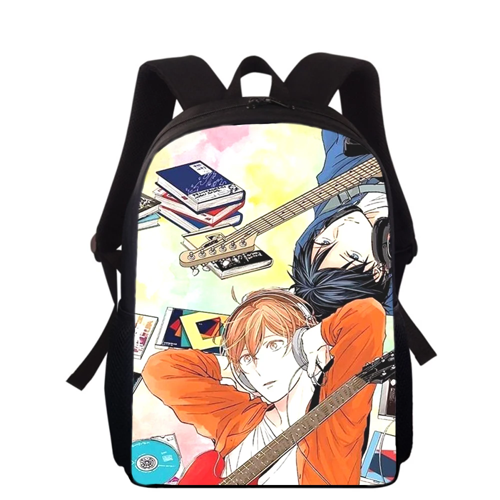 Given Anime 15” 3D Print Kids Backpack Primary School Bags for Boys Girls Back Pack Students School Book Bags